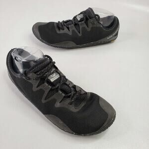 Merrell Womens 10 Vapor Glove 5 Barefoot Shoe Black Vibram Sole Running Active